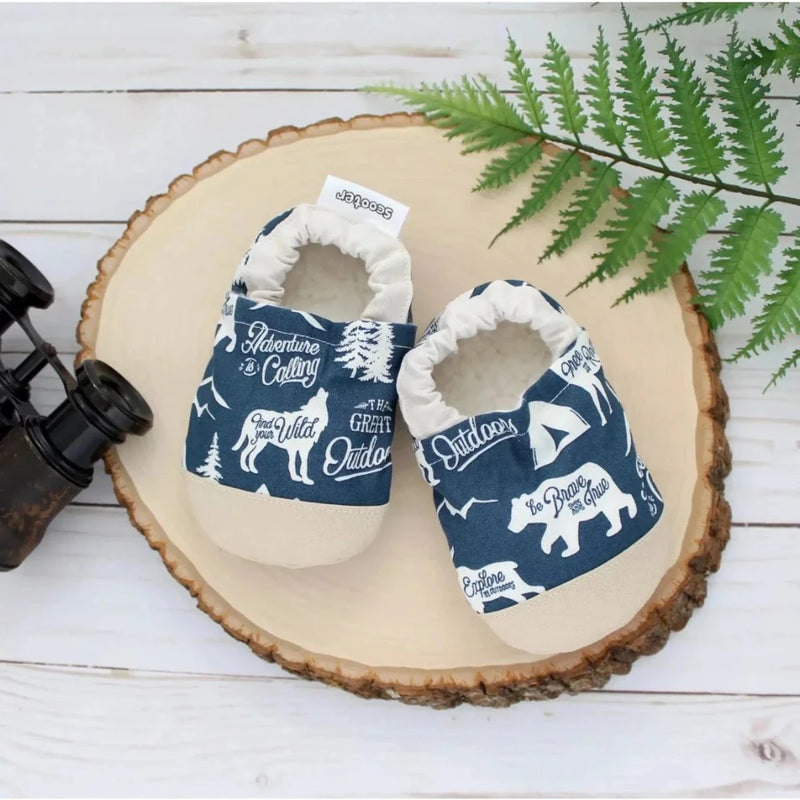 Adventure is Calling Scotter Booties - Doodlebug Kidz