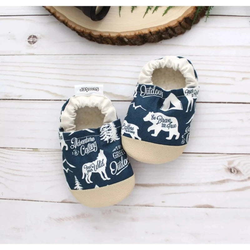 Adventure is Calling Scotter Booties - Doodlebug Kidz