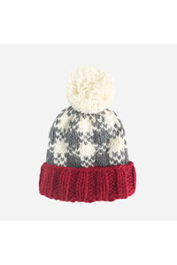 Buffalo Check Hat | Hand Knit Kids & Baby - Doodlebug Kidz