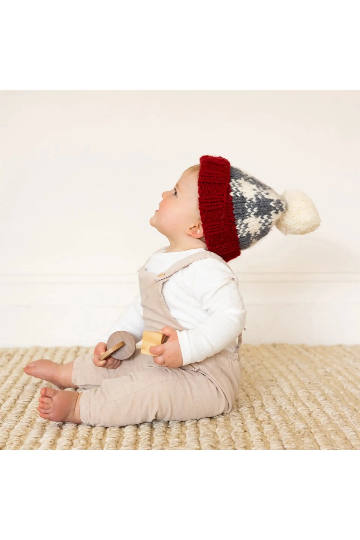 Buffalo Check Hat | Hand Knit Kids & Baby - Doodlebug Kidz