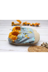 Construction Vehicles Scotter Booties - Doodlebug Kidz