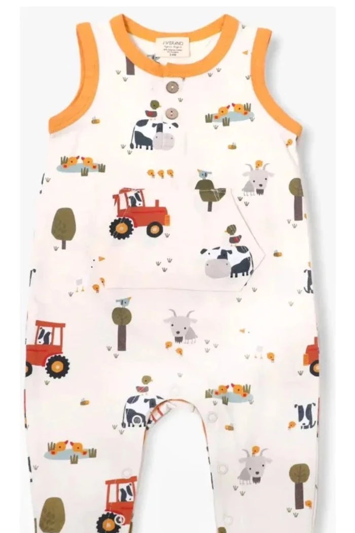 Farm Life Romper - Doodlebug Kidz