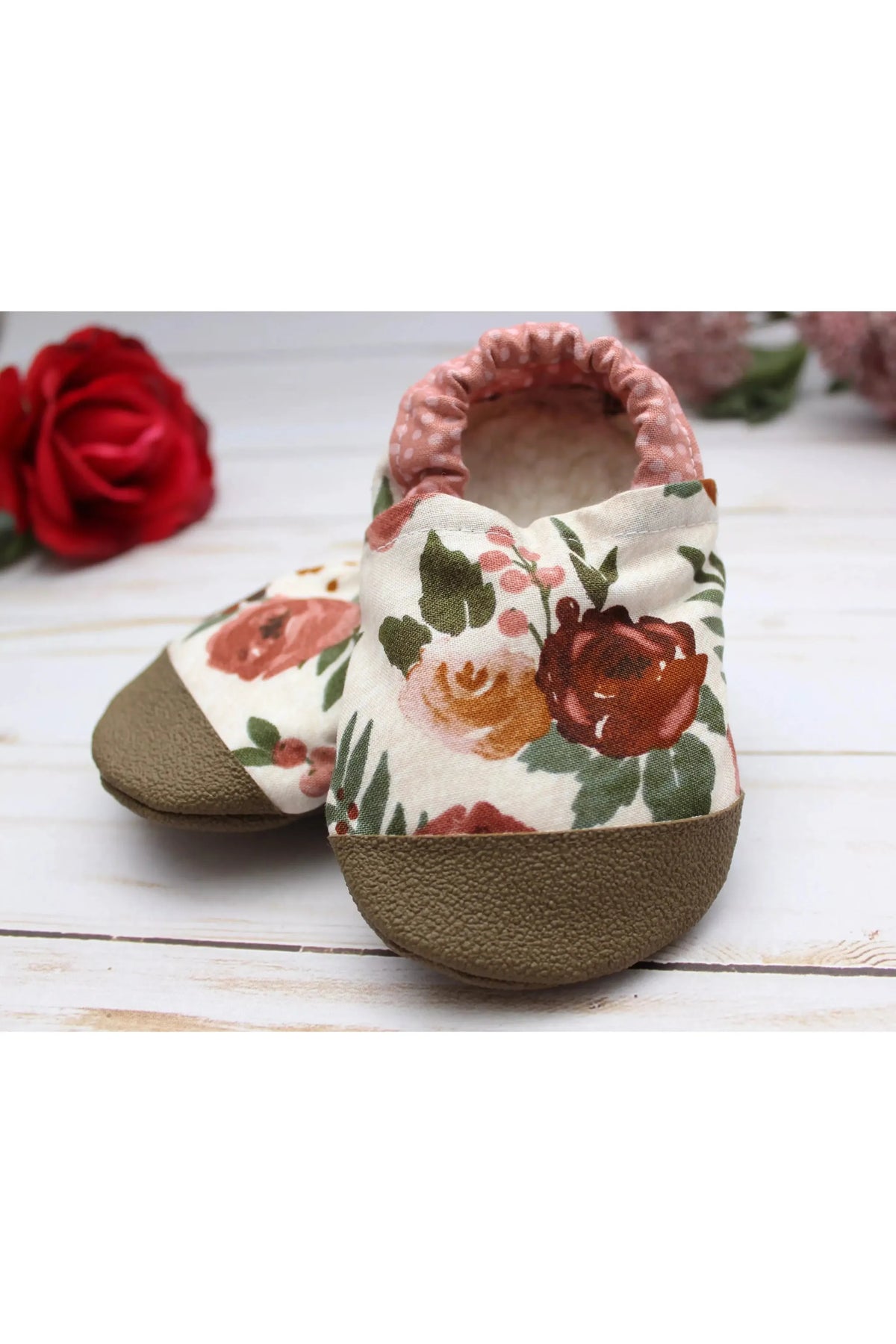 Winter Rose Scooter Booties - Doodlebug Kidz